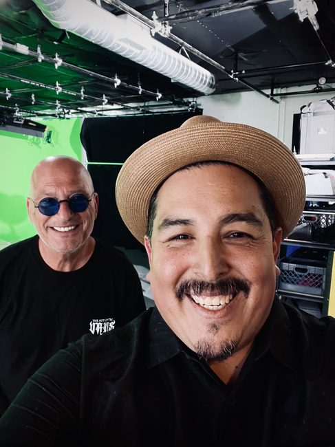 Big Al with Howie Mandel
