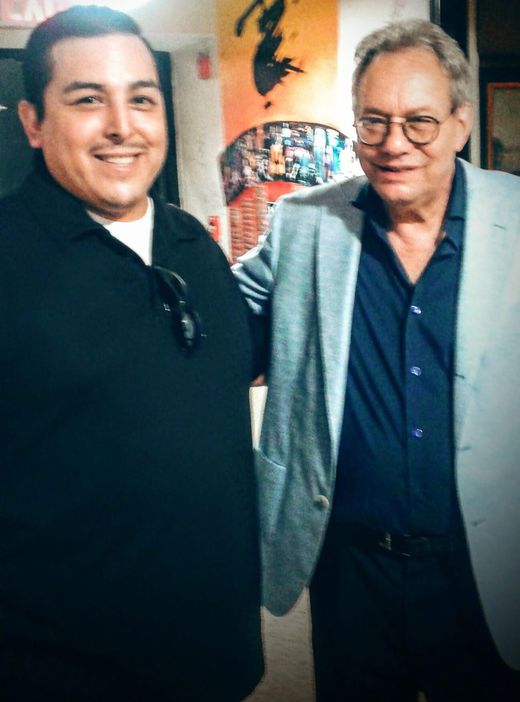 Big Al with Lewis Black